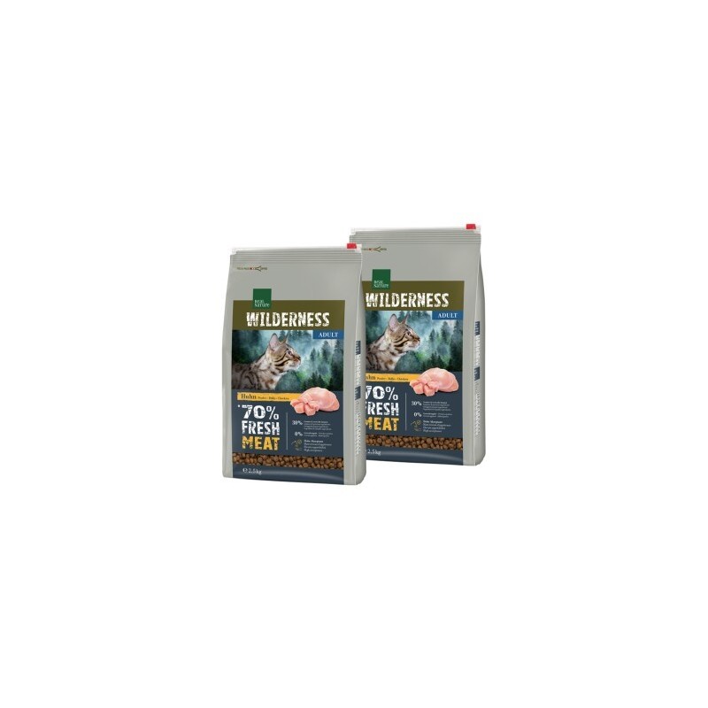 REAL NATURE WILDERNESS Fresh Meat Chicken Adult 2x2,5 kg