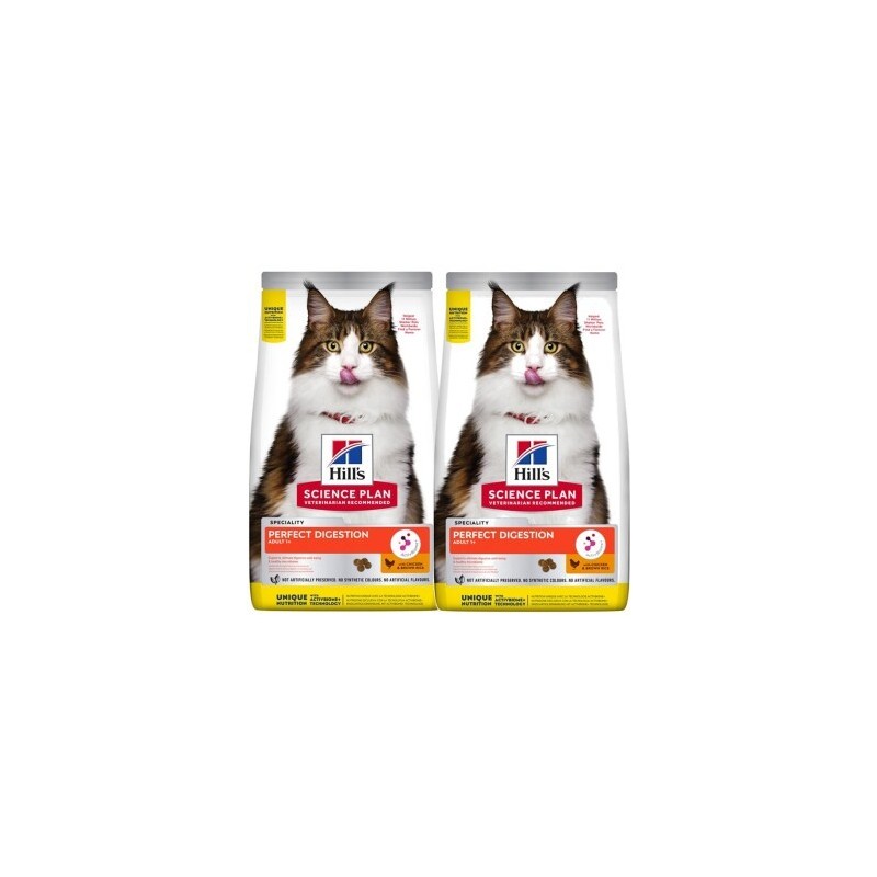 Hill's Science Plan Perfect Digestion Adult mit Huhn und Reis 2x7 kg