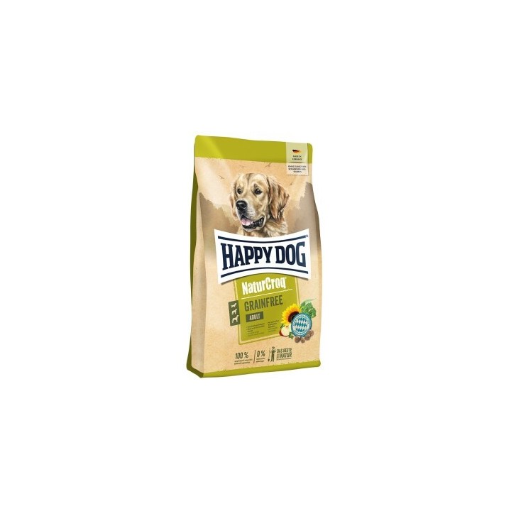 HAPPY DOG NaturCroq Trockenfutter Hund Adult, Grainfree 2x15 kg