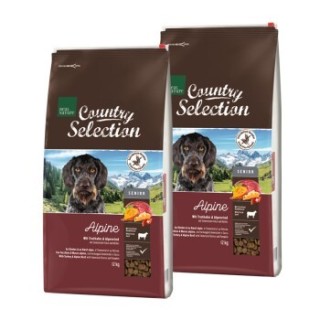 REAL NATURE Country Selection Senior Alpine Truthahn & Alpenrind 2x12 kg