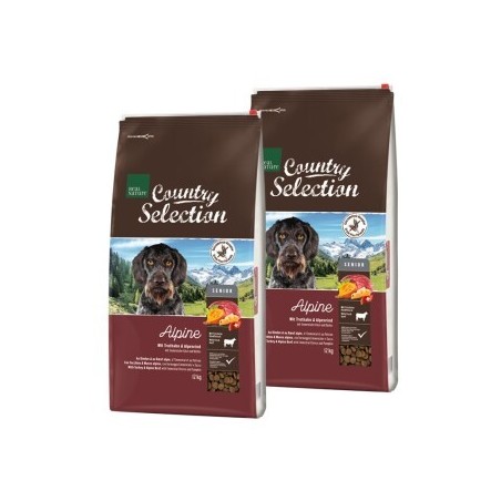REAL NATURE Country Selection Senior Alpine Truthahn & Alpenrind 2x12 kg
