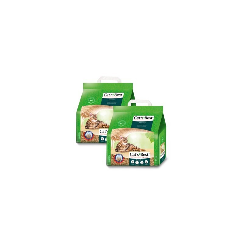 Cat's Best Sensitive Klumpstreu 2x2,9 kg