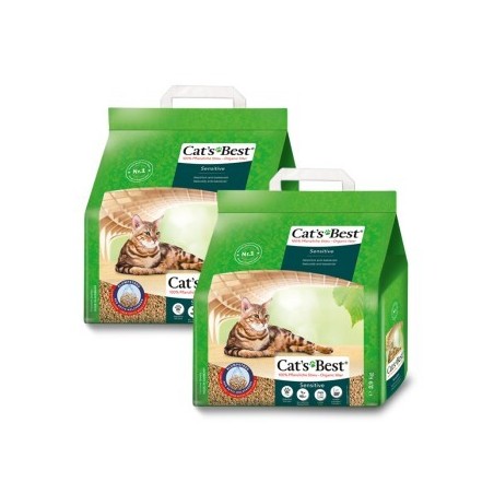 Cat's Best Sensitive Klumpstreu 2x2,9 kg