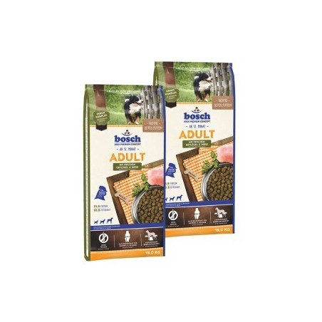 bosch High Premium Concept Adult Geflügel & Hirse 2x15 kg