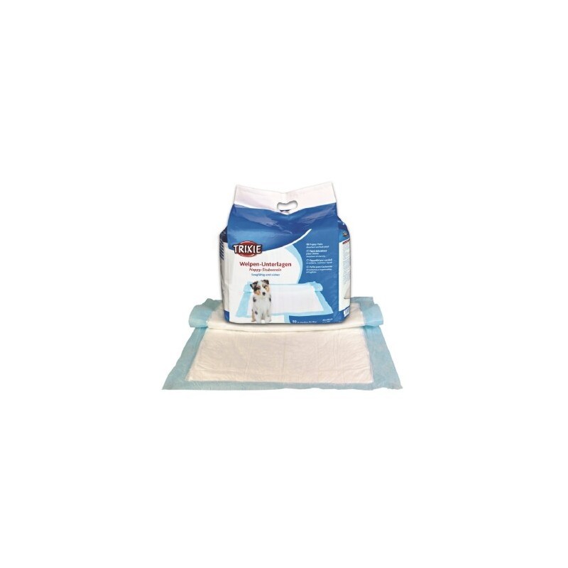 Trixie Welpen-Unterlage Nappy-Stubenrein 60x40cm - 50 Stk.
