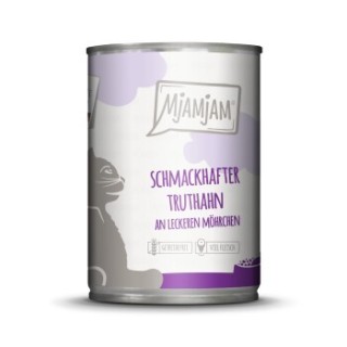 MjAMjAM Nassfutter Katze Adult 6x400 g Truthahn