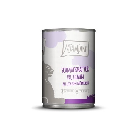 MjAMjAM Nassfutter Katze Adult 6x400 g Truthahn
