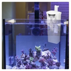 Leiser Innenfilter für Aquarien, Wasserfall-Schildkröten-Innenfilter, 3-W-Wasserreinigungspumpe mit niedrigem Füllstand EU pl
