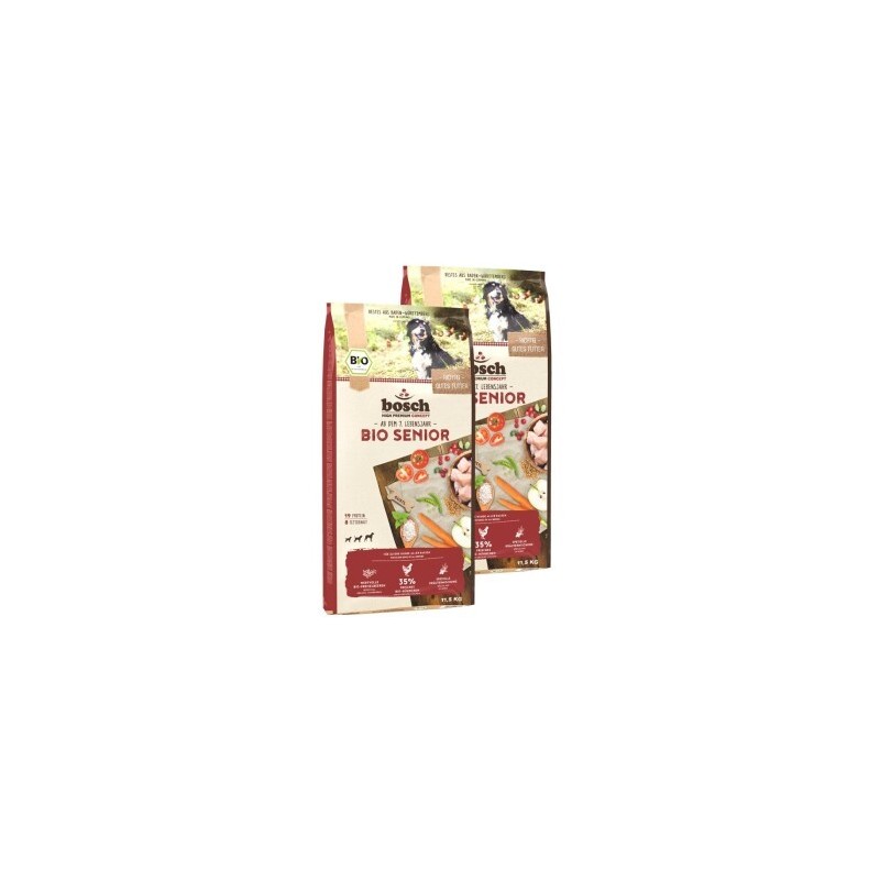 bosch BIO Senior Hühnchen + Preiselbeere 2x11.5 kg