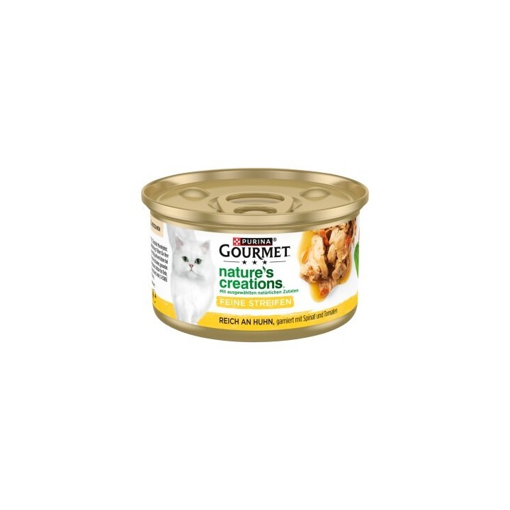 GOURMET Nature's Creations 12x85g Huhn