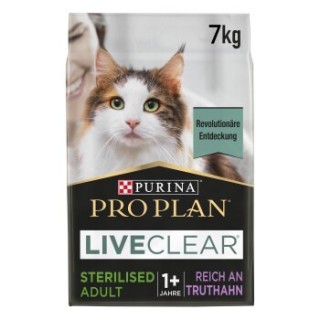 PRO PLAN Liveclear Sterilised Adult Truthahn 7 kg