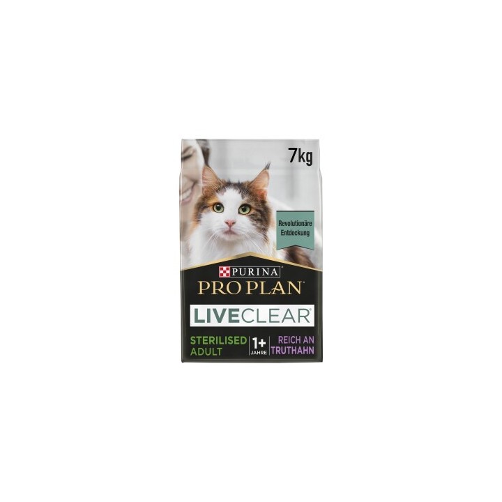 PRO PLAN Liveclear Sterilised Adult Truthahn 7 kg