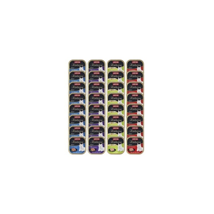 animonda vom Feinsten Adult Mixpaket 32x100g Fisch & Fleisch Auswahl