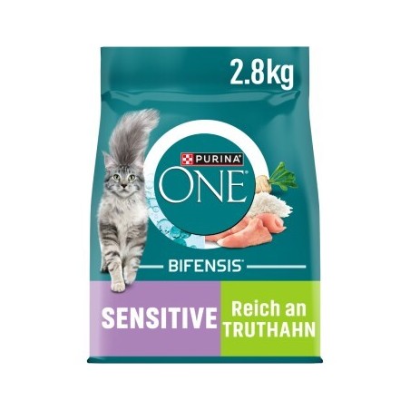 Purina ONE BIFENSIS Sensitive Truthahn und Reis 2.8 kg