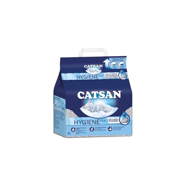 CATSAN Hygiene Plus Streu 9 l