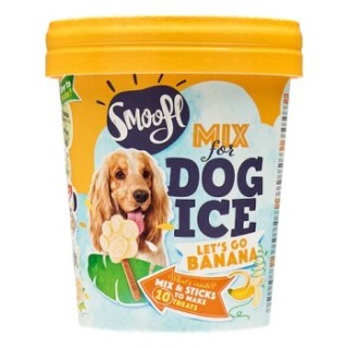 Smoofl Eis Mix für Hunde Banane