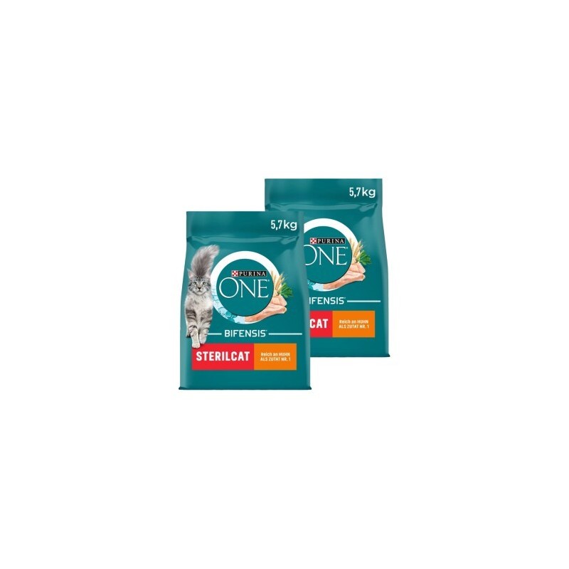 Purina ONE BIFENSIS Sterilcat Huhn 2x5.7 kg