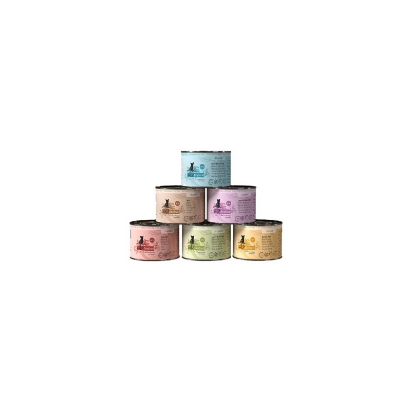 Catz finefood Nassfutter Katze Classic Adult 6x200 g Multipack 1