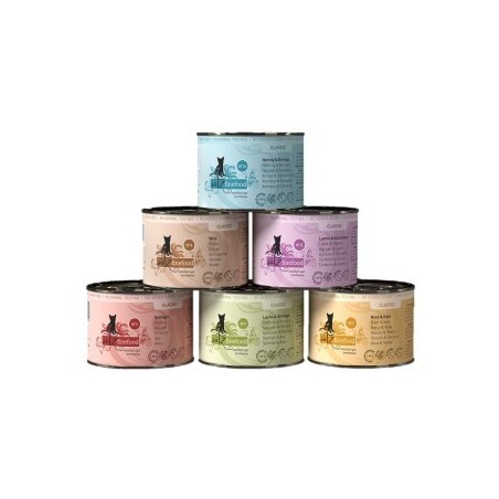 Catz finefood Nassfutter Katze Classic Adult 6x200 g Multipack 1