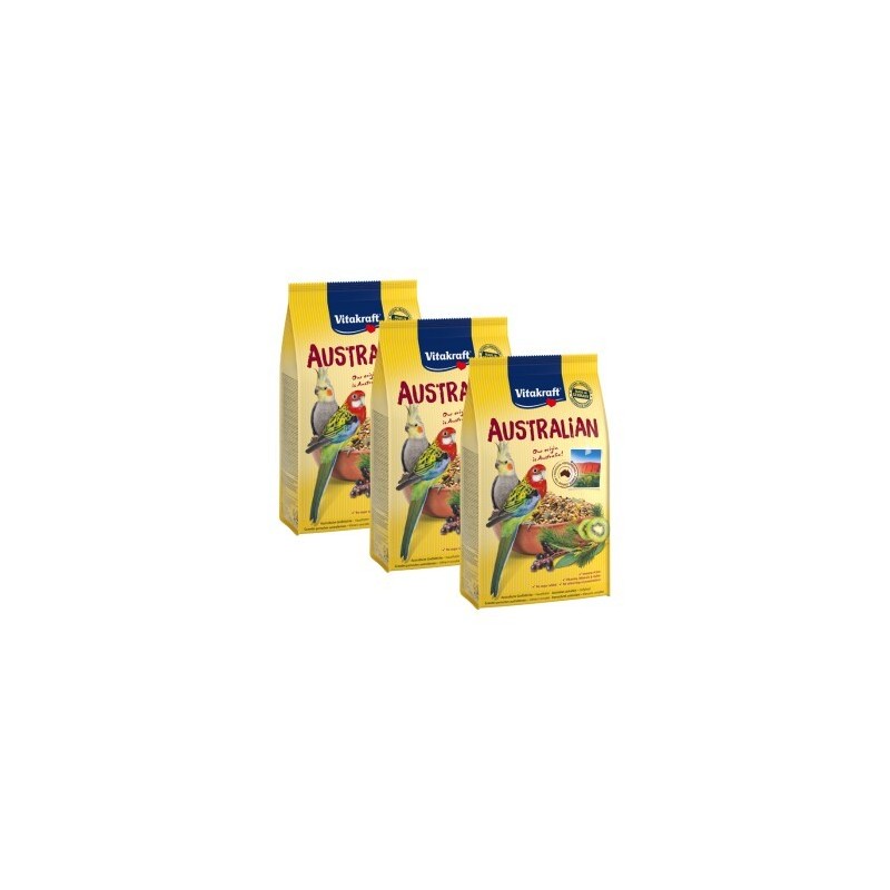 Vitakraft Heimatfutter Australian Nymphensittich 3x750 g