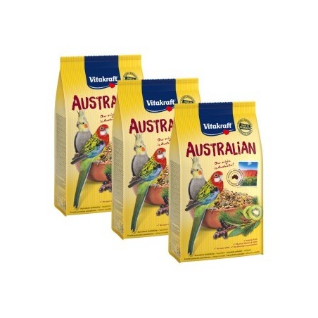 Vitakraft Heimatfutter Australian Nymphensittich 3x750 g