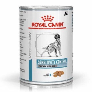 ROYAL CANIN Veterinary Sensitivity Control Huhn mit Reis, Mousse 12x420 g