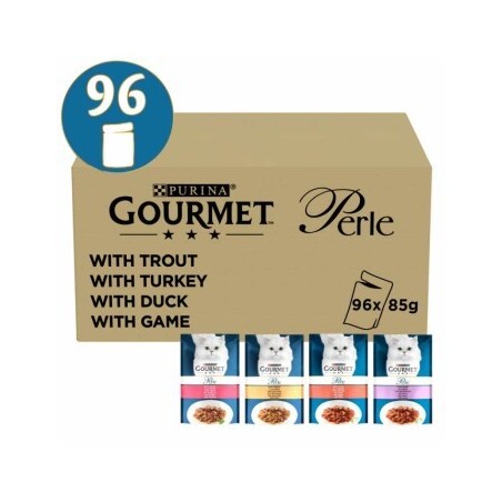 GOURMET Perle Erlesene Streifen in Gelee Sorten-Mix 96x85g