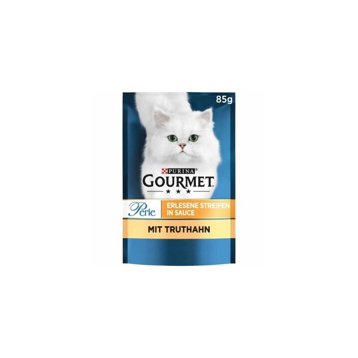 GOURMET Perle Erlesene Streifen 26x85g Truthahn