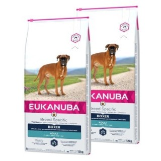 EUKANUBA Trockenfutter Hund Breed Specific Boxer Adult 2x12 kg
