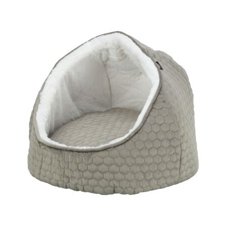 Trixie Kuschelhöhle Livia taupe/ creme S