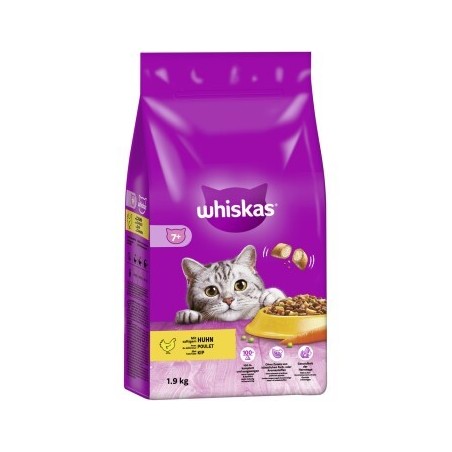 Whiskas Senior 7+ mit Huhn 1.9 kg
