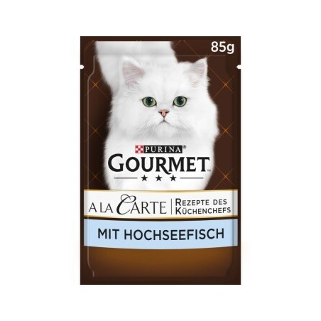 GOURMET à la Carte 26x85g Hochseefisch an Reis-Gemüsekomposition
