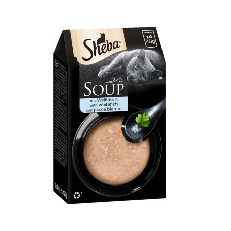 Sheba Soup 40x40g Weißfisch