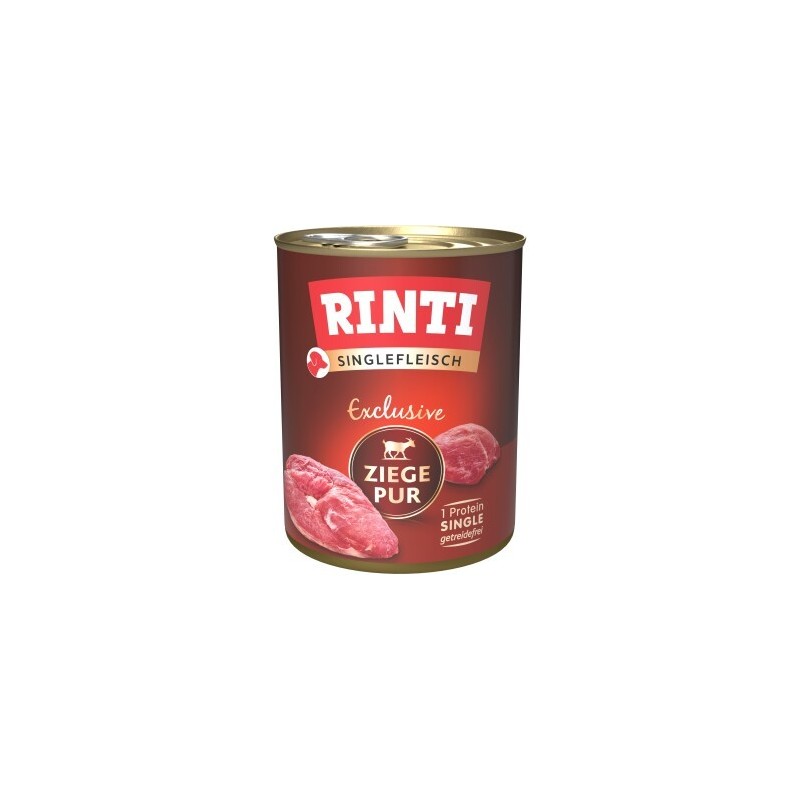 RINTI Singlefleisch Exclusive Ziege pur 24x800 g
