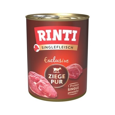 RINTI Singlefleisch Exclusive Ziege pur 24x800 g