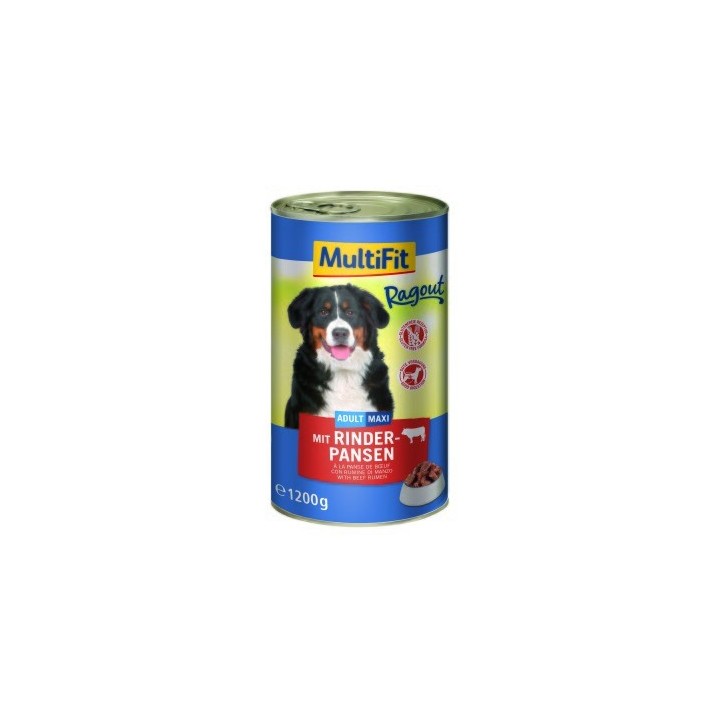 MultiFit Ragout Rinderpansen 6x1.2 kg