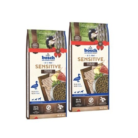 bosch Sensitive Ente & Kartoffel 2x15 kg