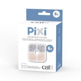 Catit Ersatzfilter Pixi Fountain Trinkbrunnen 6 Stück