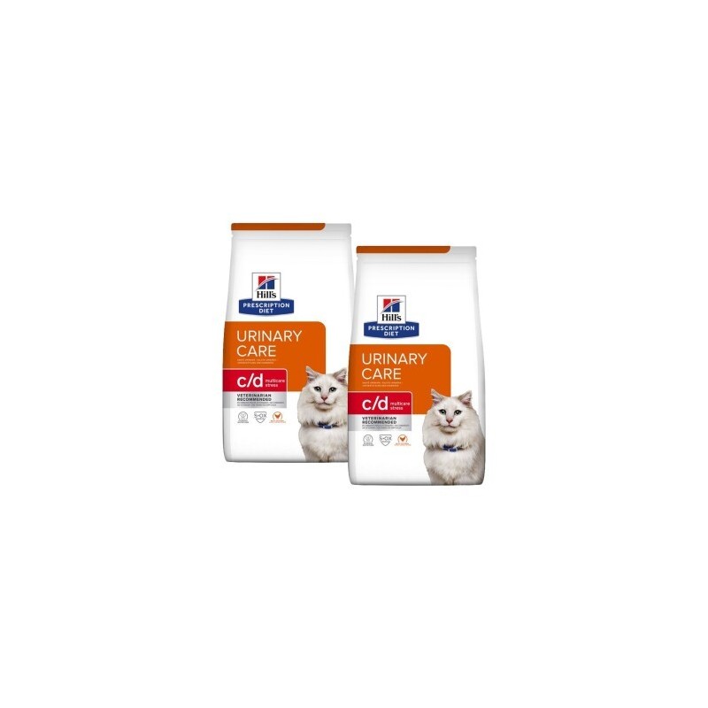 Hill's Prescription Diet c/d Urinary Stress Urinary Care Huhn 2x12 kg