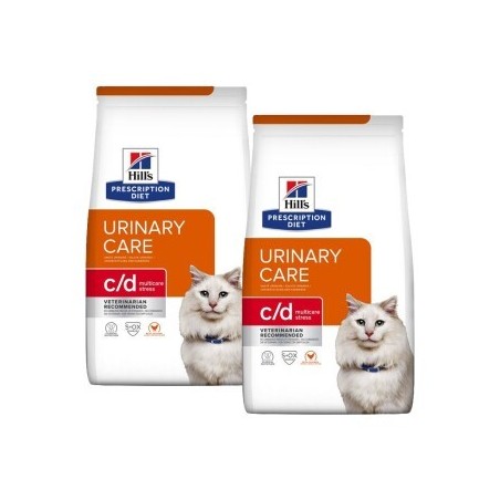Hill's Prescription Diet c/d Urinary Stress Urinary Care Huhn 2x12 kg