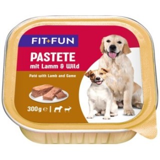 FIT+FUN Pastete mit Lamm und Wild 9x300 g