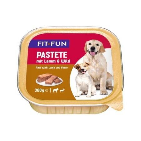 FIT+FUN Pastete mit Lamm und Wild 9x300 g