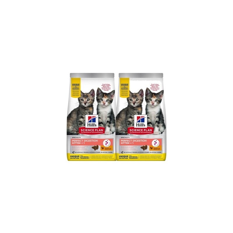 Hill's Science Plan Perfect Digestion Kitten 2x1,5 kg