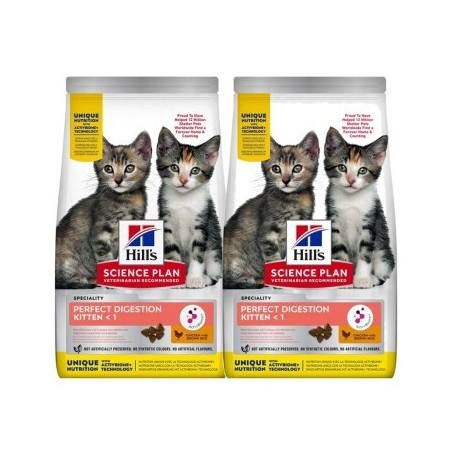 Hill's Science Plan Perfect Digestion Kitten 2x1,5 kg