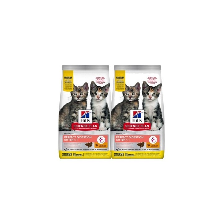 Hill's Science Plan Perfect Digestion Kitten 2x1,5 kg