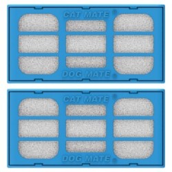 Cat Mate Ersatzfilter: für Trinkbrunnen für Haustiere (2er-Pack) (339)