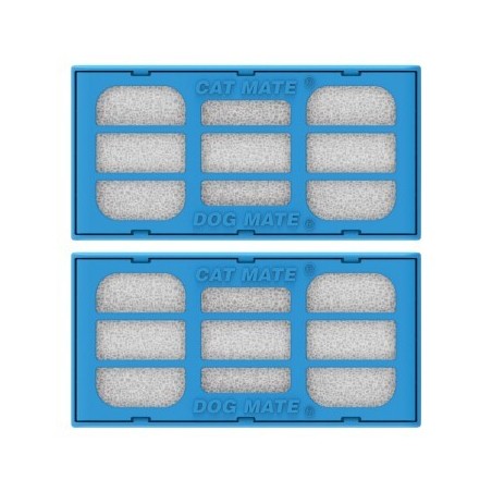 Cat Mate Ersatzfilter: für Trinkbrunnen für Haustiere (2er-Pack) (339)