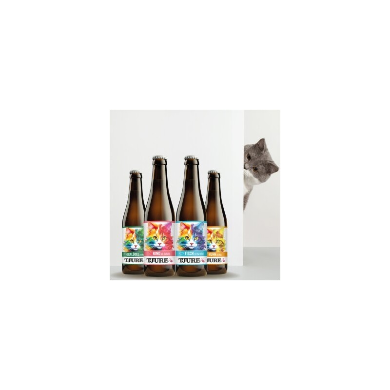Tjure Katze - All in One 4 x 220 ml