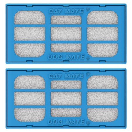 Cat Mate Ersatzfilter: für Trinkbrunnen für Haustiere (2er-Pack) (339)
