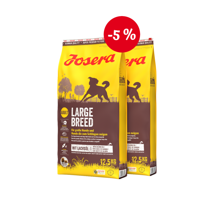 JOSERA Large Breed 2x 12,5 kg